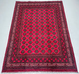 Tribal Afghan Roshnai Rug 1.9x1.5m