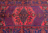 Tribal Persian Zanjan Rug 2.1x1.3m