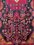 3.35x1.65m Tribal Nahavand Persian Rug