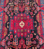 Tribal Nahavand Persian Rug 3.35x1.65m