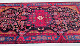Tribal Nahavand Persian Rug 3.35x1.65m