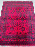 Tribal Afghan Khamyab Rug 2x1.5m