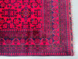 Tribal Afghan Khamyab Rug 2x1.5m