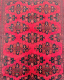 Tribal Afghan Kunduz Rug 2x1.5m