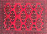 Superb Coffee Table Size Handmade Afghan Kunduz Rug 2x1.5m For Perth Homes.
