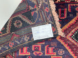 1.9x1.1m Vintage Afghan Balouchi Rug