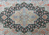 Masterpiece Persian Qum Silk Rug 2x1.35cm