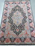 Masterpiece Persian Qum Silk Rug 2x1.35cm