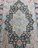 Masterpiece Persian Qum Silk Rug 2x1.35cm