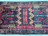 2.1x1.2m Vintage Afghan Balouchi Rug