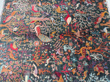 Gorgeous Pictorial Garden Of Paradise Design Chobi Rug Also Renown As Victorian Patter
