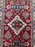 Afghan Super Kazak Rug 2.2x1.5m