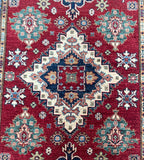 Afghan Super Kazak Rug 2.2x1.5m