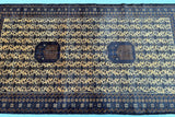 Vintage Afghan Balouchi Rug 2.1x1.1m