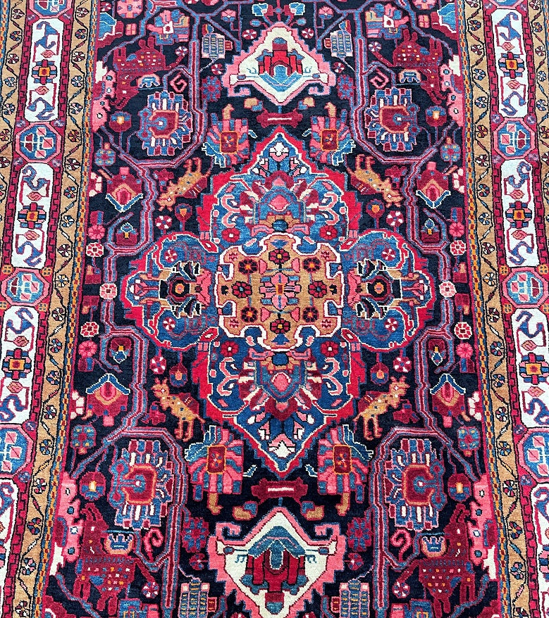 Tribal Persian Tuserkan Rug 3x1.6m