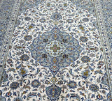 Beige Persian Kashan Rug 3.5x2.5m