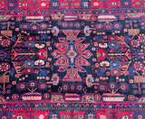 2.85x1.6m Tribal Persian Nahavand Rug