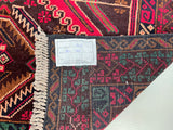 1.8x1m Tribal Afghan Balouchi Rug