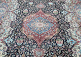 Superb Large Room Size Authentic Handmade Persian Kashmar Rug 4x3m