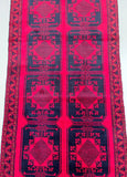 1.9x1m Vintage Afghan Balouchi Rug