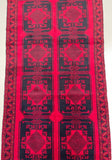 1.9x1m Vintage Afghan Balouchi Rug