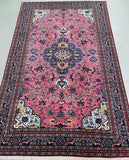 Silk Field Persian Ardebil Rug 2.9x1.7m