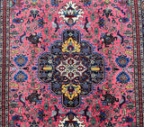 Silk Field Persian Ardebil Rug 2.9x1.7m
