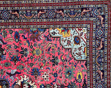 Silk Field Persian Ardebil Rug 2.9x1.7m