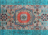 Mamluk Afghan Super Kazak Rug 1.6x1m