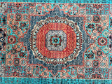Mamluk Afghan Super Kazak Rug 1.6x1m