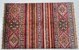 Shawl Afghan Super Kazak Rug 1.5x1m