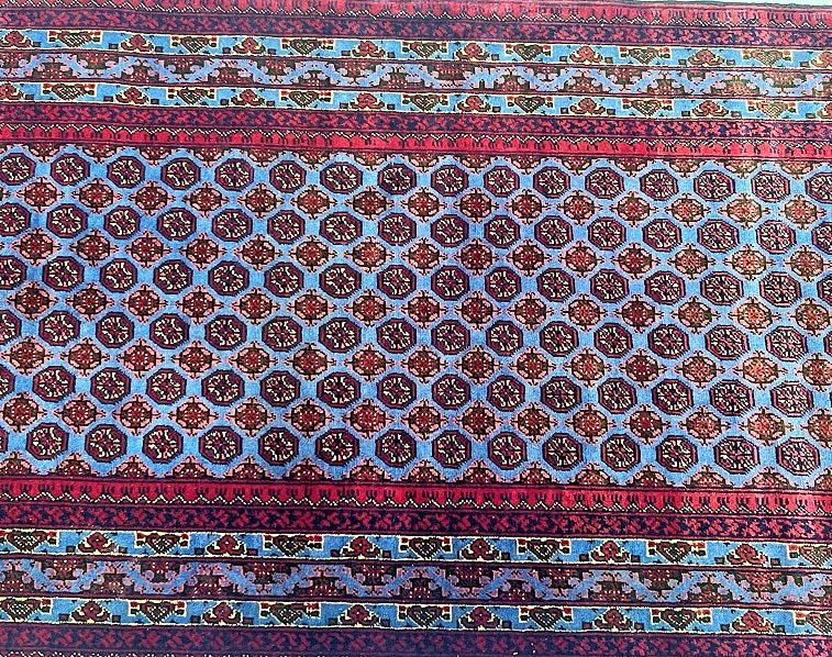 2.8m Afghan Muri Gul Hall Runner
