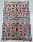 Afghan Super Kazak Rug 1.25x0.85m