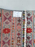Afghan Super Kazak Rug 1.25x0.85m