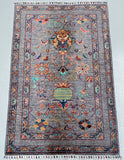 Afghan Chobi Rug 1.25x0.8m