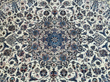 Vintage Persian Nain Rug 4x3m