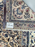 Vintage Persian Nain Rug 4x3m