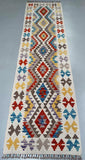 Certified Handmade Afghan Kilim Hall Runner 299x80cm