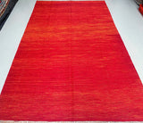 Contemporary Afghan Kyber Kilim Rug 3x1.9m