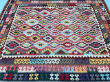 Tribal Afghan Kyber Kilim Rug 3x2.6m
