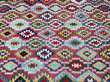 Tribal Afghan Kyber Kilim Rug 3x2.6m