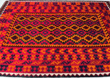 Tribal Afghan Meymaneh Kilim Rug 3x2m