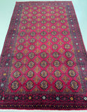 Tribal Persian Turkoman Rug 3x1.8m