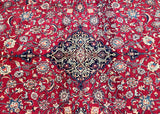 3.6x2.5m Vintage Persian Mashad Rug