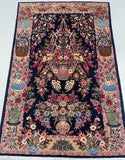 Masterpiece Persian Qum Rug 2x1.3m