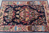 Masterpiece Persian Qum Rug 2x1.3m