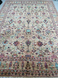 Large Room Size Authentic Hand Knotted Afghan Chobi Rug 3.7x2.7m  At Persian Rug Warehouse WA in Perth
