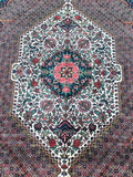3x2.15m Antique Persian Bakhtiari Rug