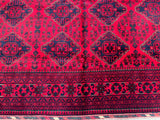 Superb Afghan Khamyab Rug 3.5x2.5m