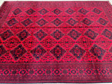 Superb Large Room Size Authentic Handmade Afghan Khamyab Rug 3.5x2.5m at Persian rug warehouse WA in Perth